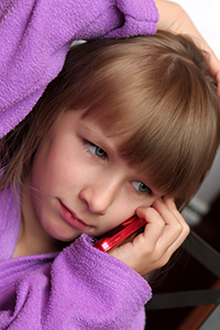 Girl With Mobile Phone